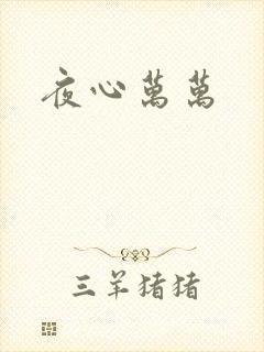 夜心万万