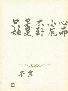 只是不小心发现她是卧底而已