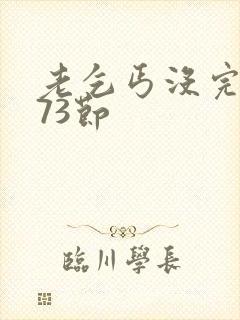 老乞丐没完没了73节