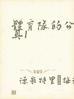 体育队的公用玩具1