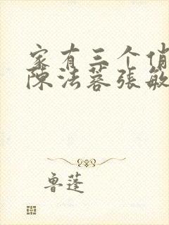 家有三个俏媳妇陈法蓉张敏