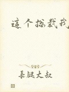 这个总裁我要了