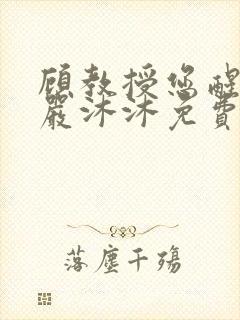 顾教授您醒了吗严沐沐免费阅读全文小说