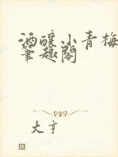 酒酿小青梅po笔趣阁