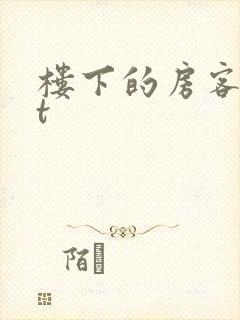 楼下的房客txt