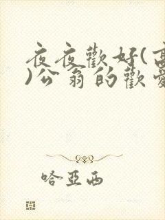 夜夜欢好(高h)公翁的欢爱