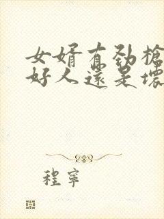 女婿有劲枪枪是好人还是坏人