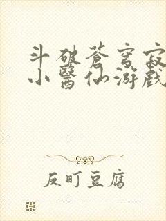 斗破苍穹寂寞的小医仙游戏世界