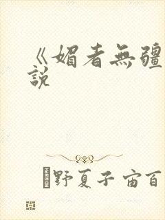 《媚者无疆》小说