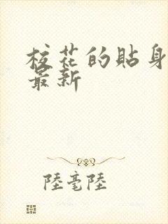 校花的贴身高手最新