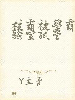 校霸被学霸压实验室试管