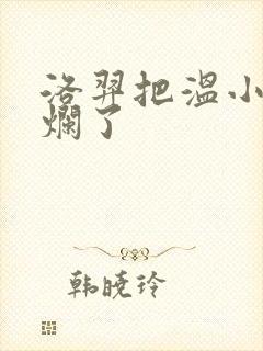 洛羿把温小辉做烂了