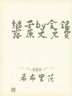 继子by金银花露原文免费阅读