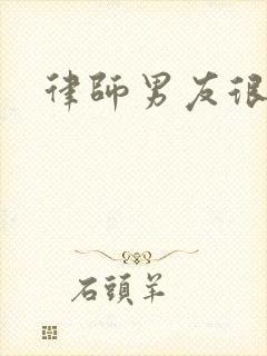 律师男友很难撩