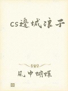cs边城浪子