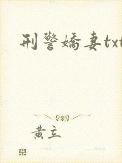 刑警娇妻txt