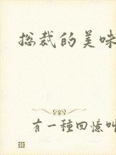 总裁的美味娇妻