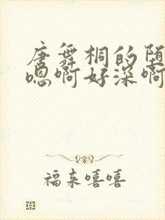 唐舞桐的堕落H嗯啊好深啊