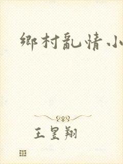 乡村乱情小说