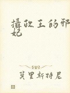 摄政王的邪医魔妃