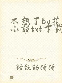 不想了by花卷小说txt下载