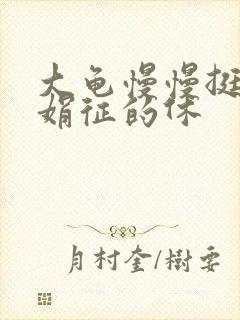 大龟慢慢挺进张娟征的休