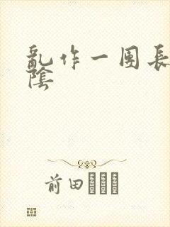 乱作一团长日光阴