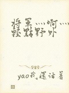 将军灬啊灬啊灬轻点野外