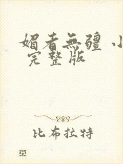 媚者无疆 小说 完整版