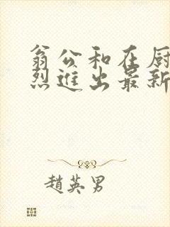 翁公和在厨房猛烈进出最新章节