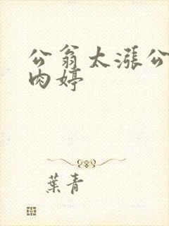 公翁太涨公欲息肉婷