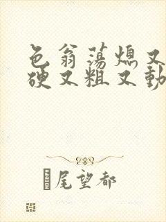 色翁荡熄又大又硬又粗又动态图