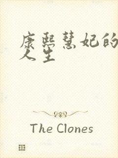 康熙慧妃的躺赢人生