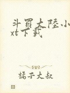 斗罗大陆小说txt下载