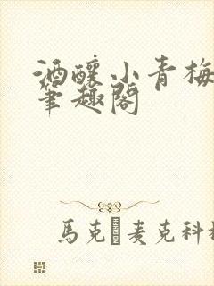 酒酿小青梅po笔趣阁