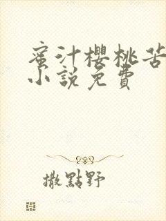 蜜汁樱桃苦咖啡小说免费