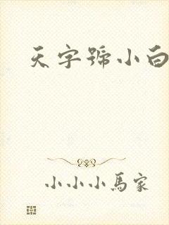 天字号小白脸