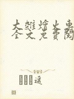 大杂烩火车小说全文免费阅读