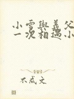 小雪与义父的第一次相遇小说