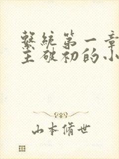 系统第一章给宿主破初的小说