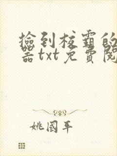 捡到校霸的遥控器txt免费阅读