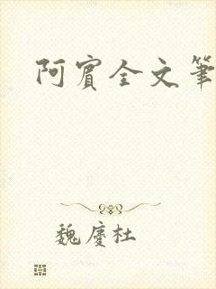 阿宾全文笔趣阁