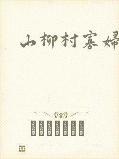 山柳村寡妇情史