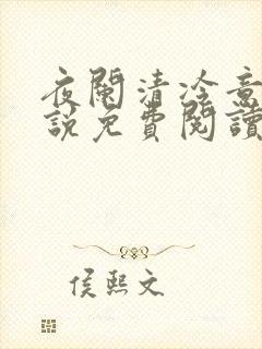 夜阑清冷意欢小说免费阅读