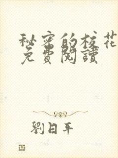 秘密的校花小说免费阅读