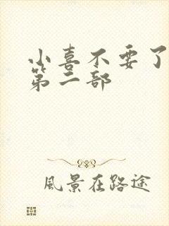 小喜不要了好大第二部