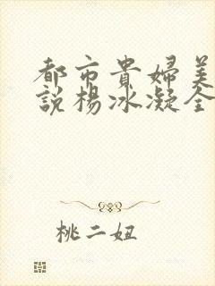 都市贵妇美腿小说杨冰凝全文阅读