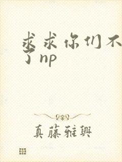 求求你们不要做了np