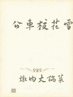 公车校花雪柔h