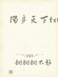 独步天下txt